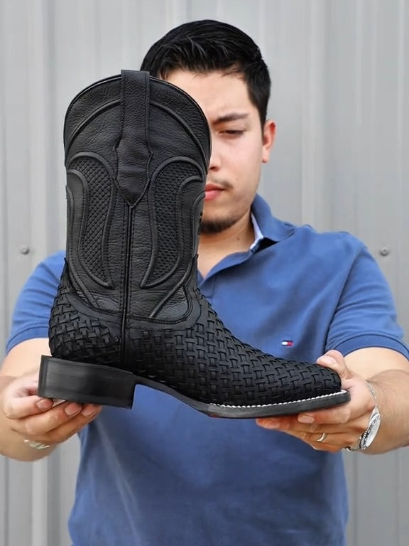 Vintage Hand-crafted Cowboy Boots