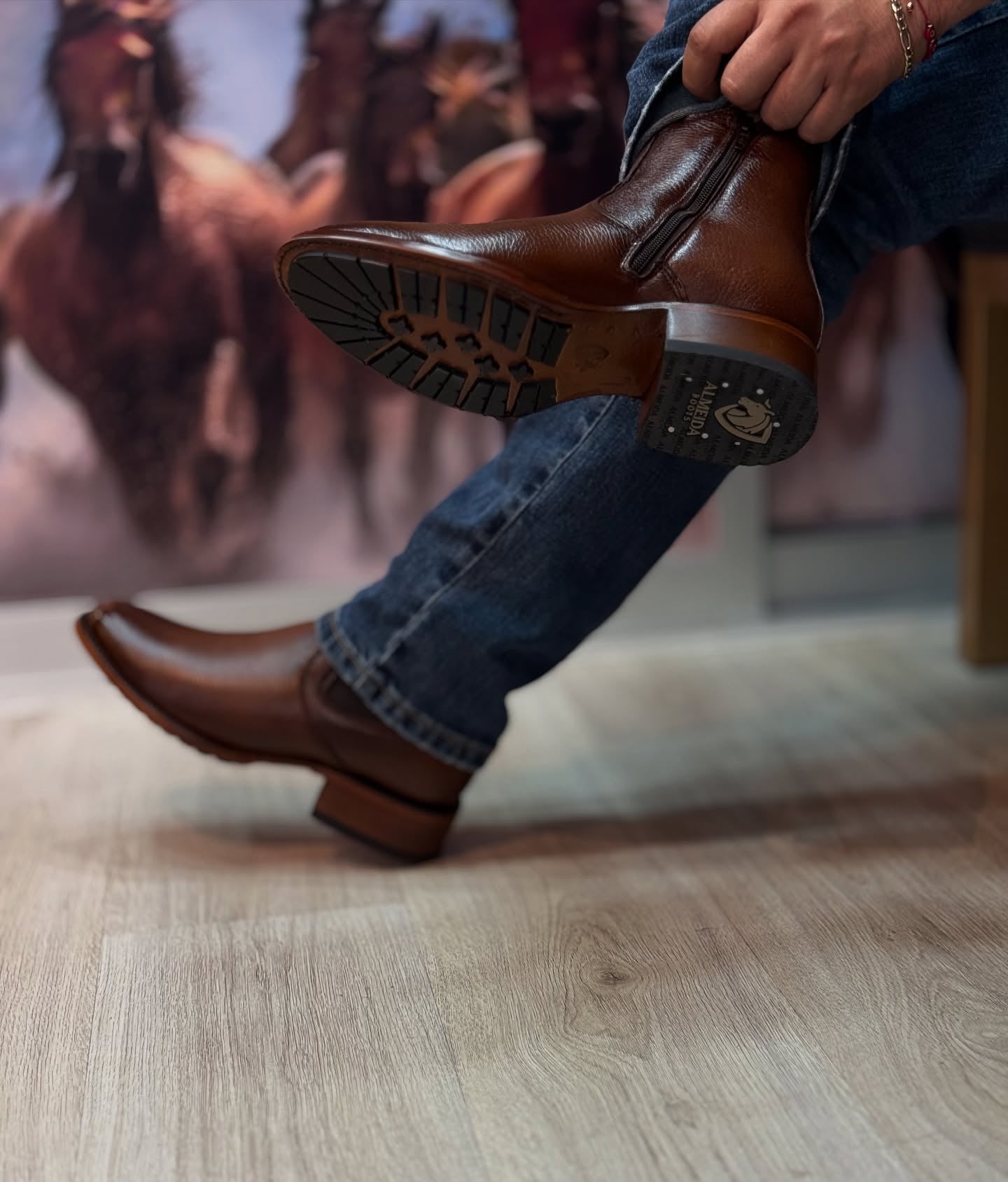 Original Deer Leather Gala Boots