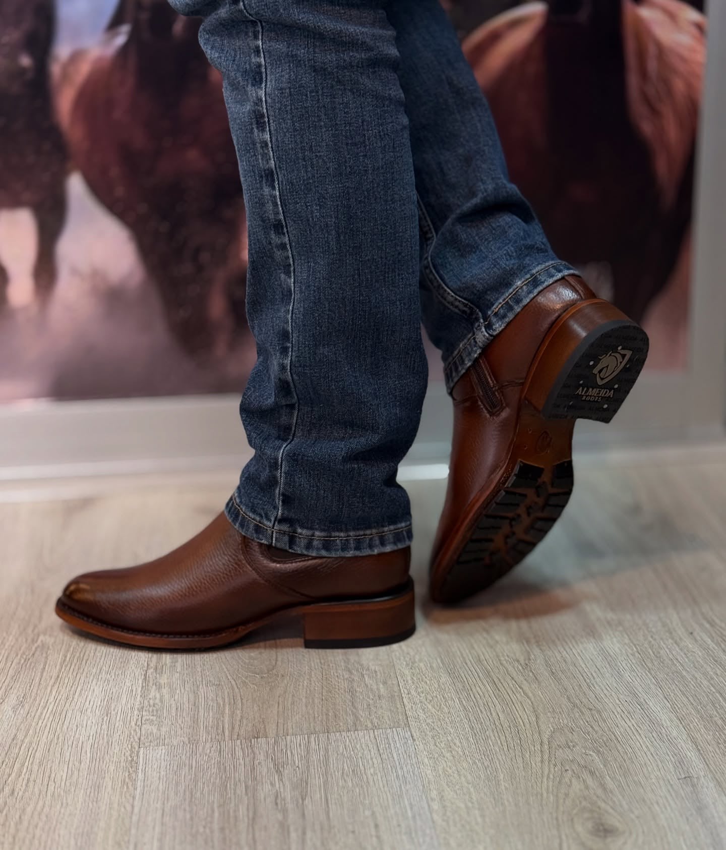 Original Deer Leather Gala Boots