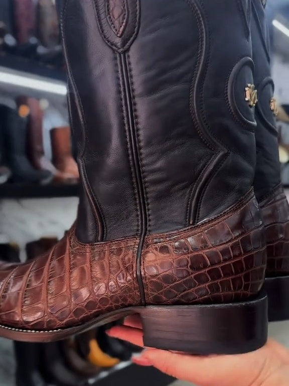 Los Altos Caiman Tail Boots