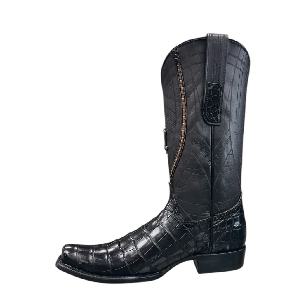 Vintage Handmade Snakeskin Boots