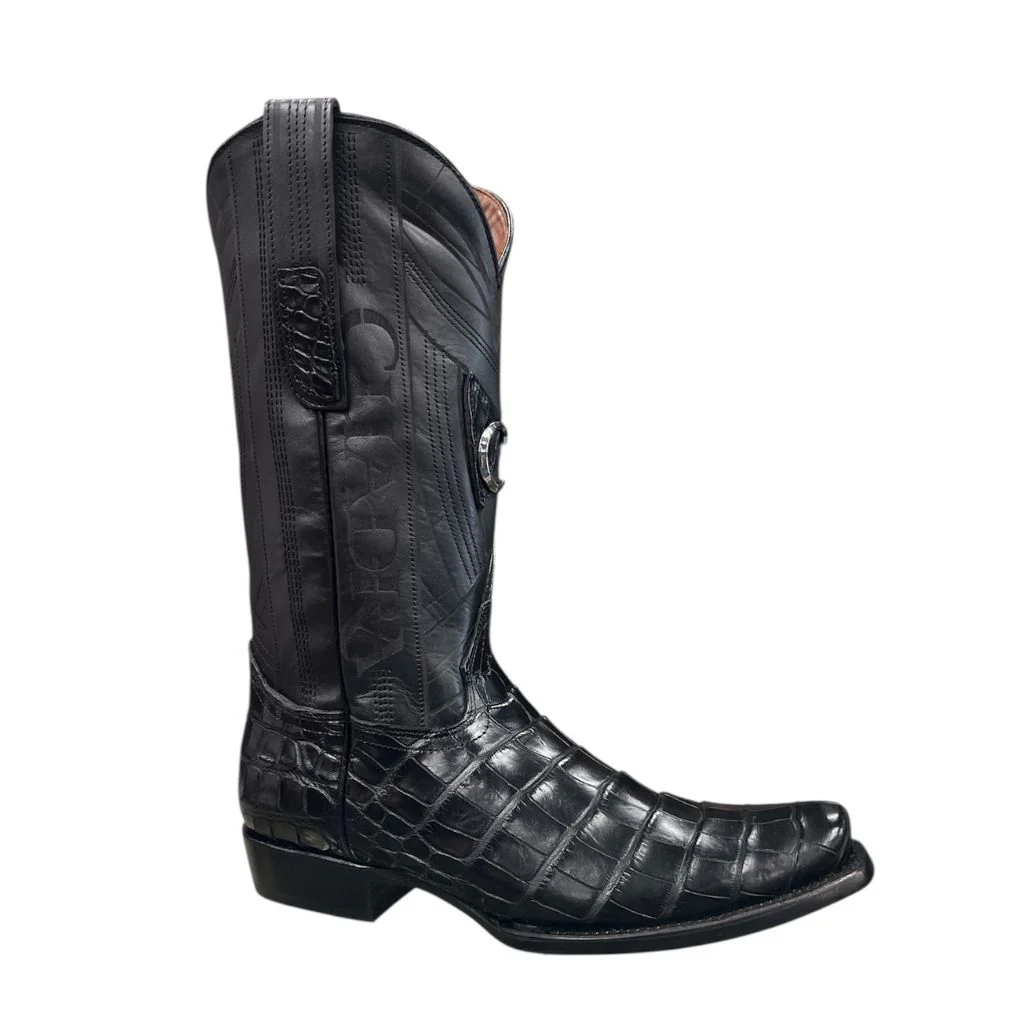 Vintage Handmade Snakeskin Boots