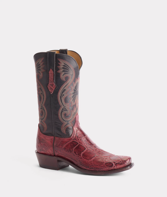 Giant Alligator Leather Boots
