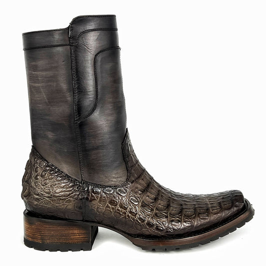 CHRISTIAN GREY COCODILE BOOTS(TRACK)DUBAI
