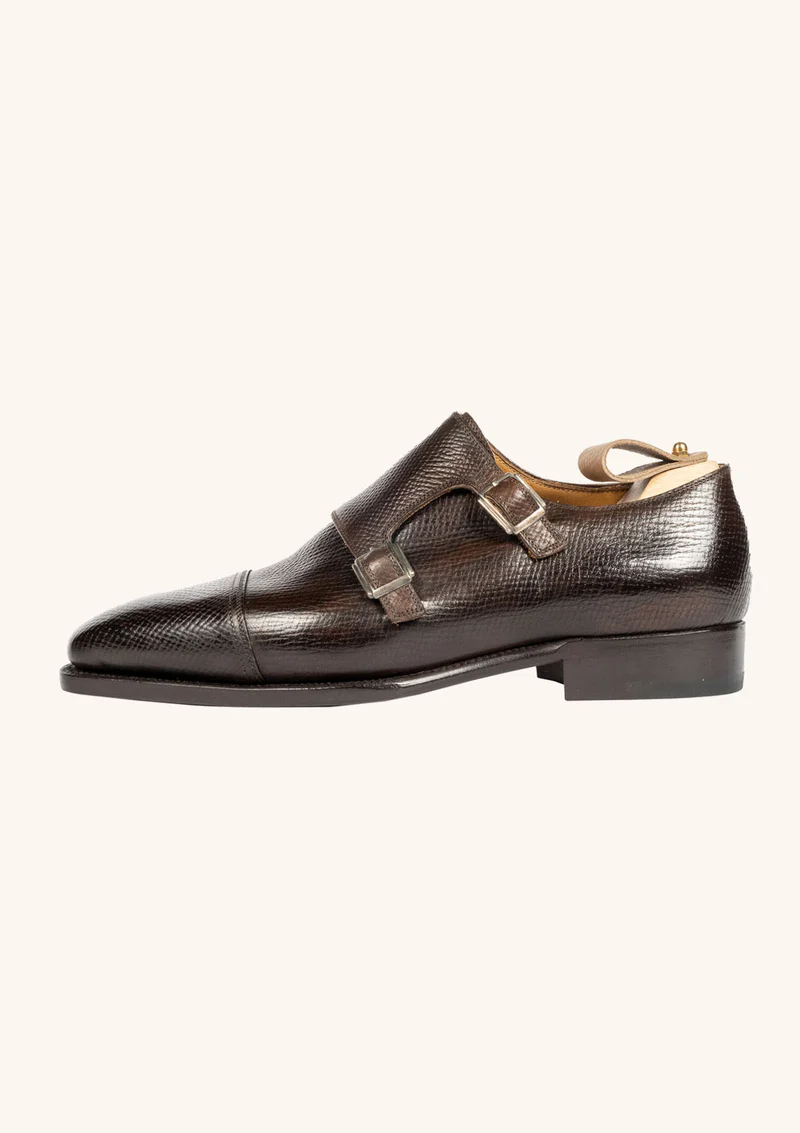Brown Double Monk Straps