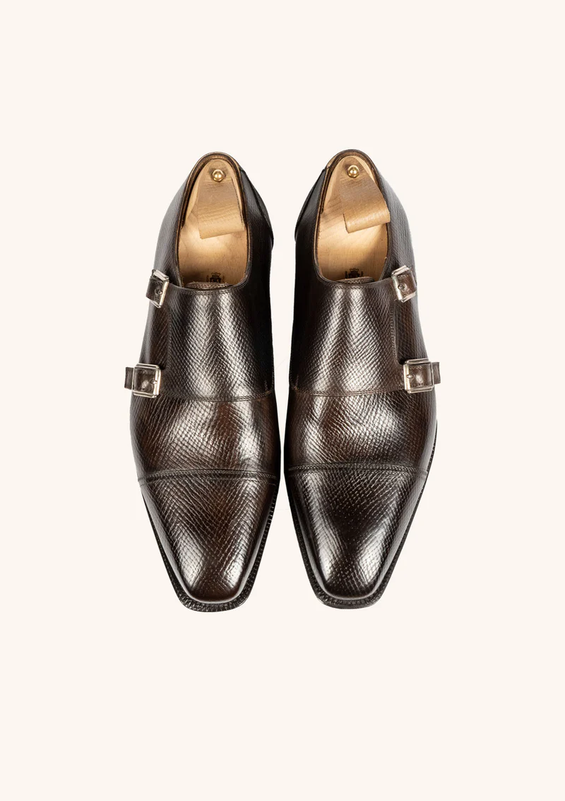 Brown Double Monk Straps