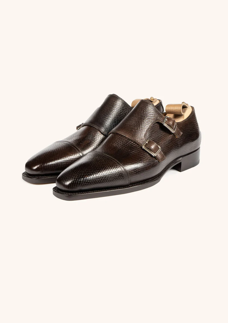 Brown Double Monk Straps