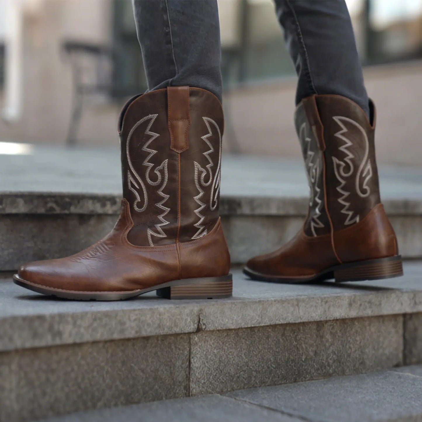 Men's Classic Western Cowboy Boots