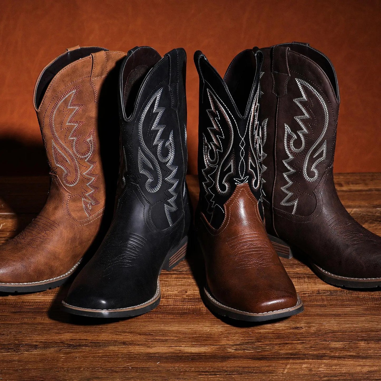 Men's Classic Western Cowboy Boots