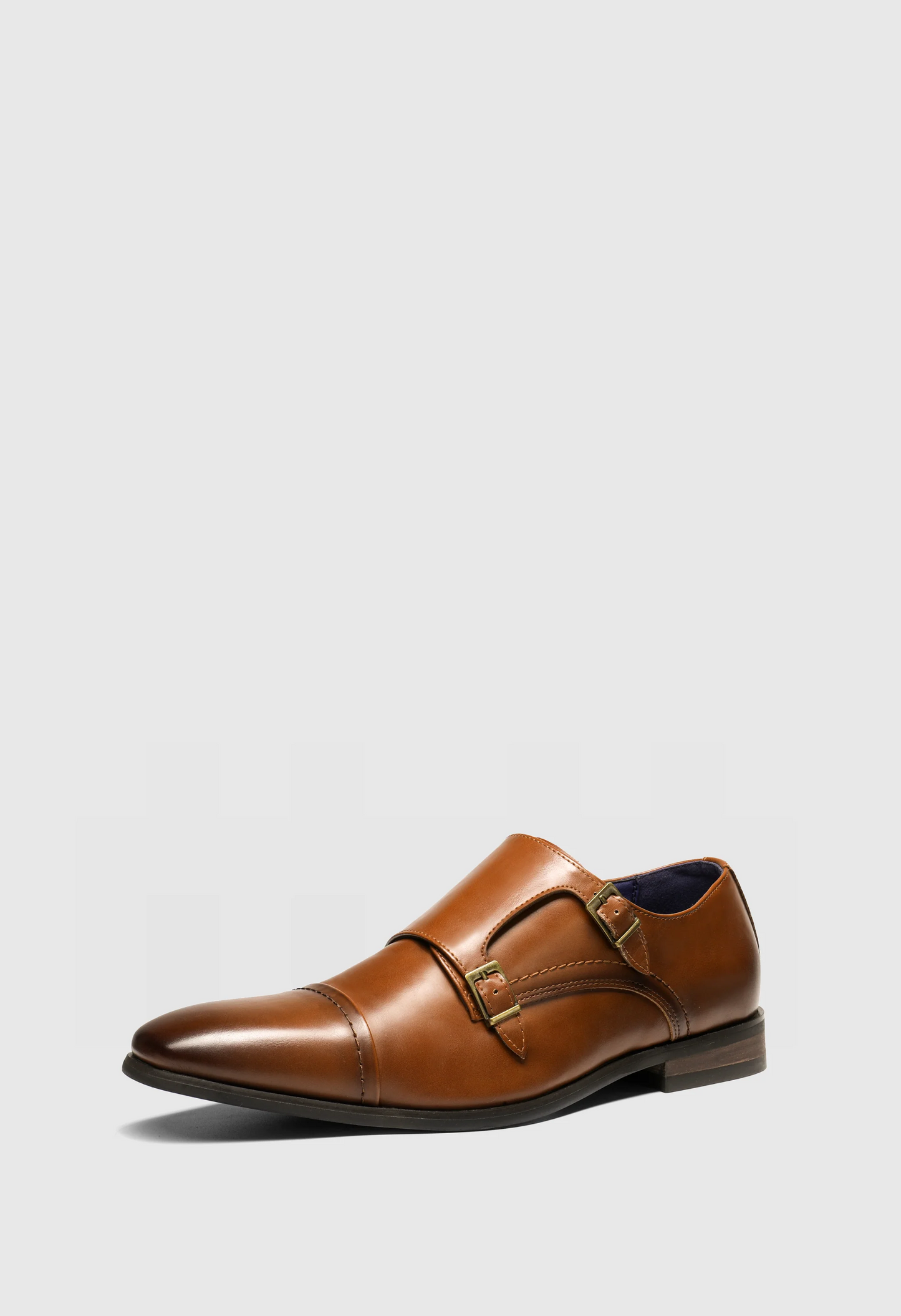Men's Dress Loafer Shoes Monk Strap Slip On Loafers