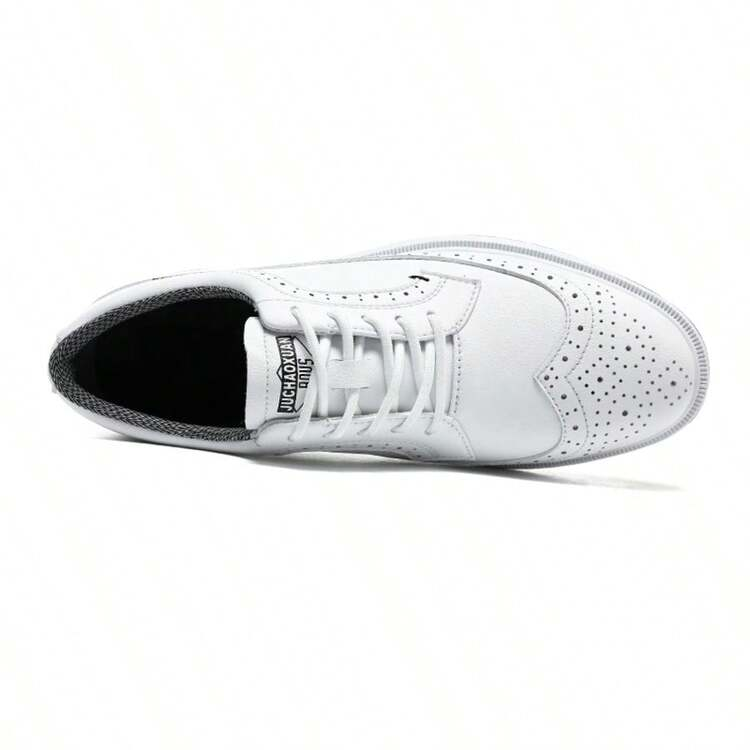 Men's Golf Shoes With Anti-Side-Slip, Fixed Studs