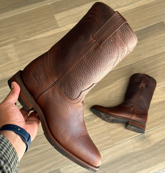 Italian Handmade Cowhide Cowboy Boots