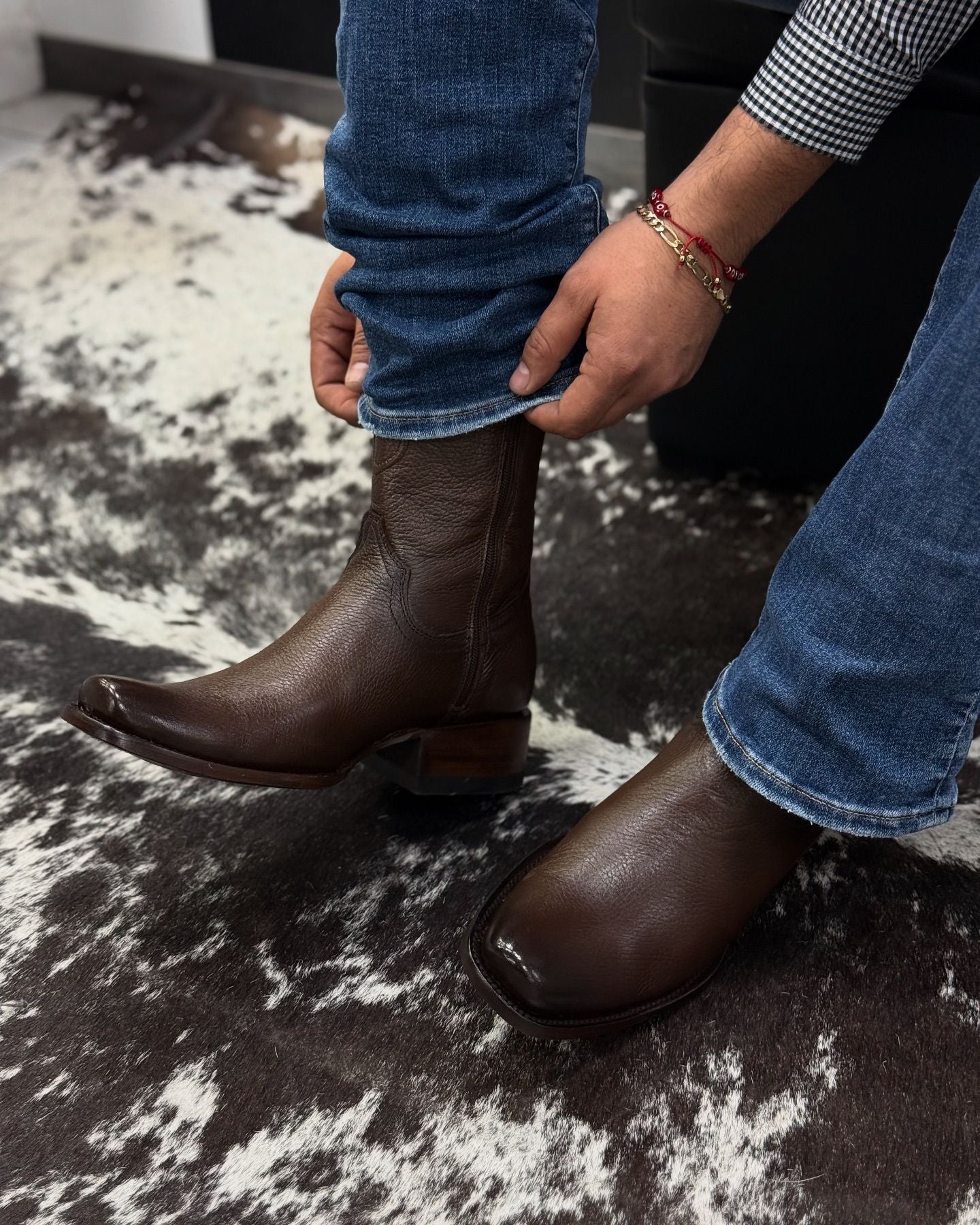 Italian Handmade Cowhide Boots