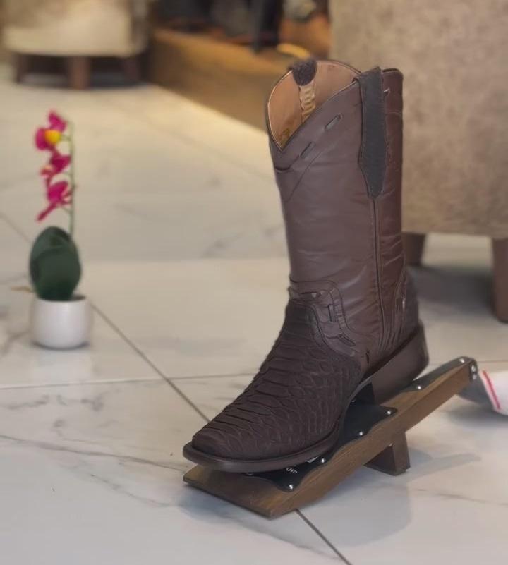 Handmade Python Western Cowboy Boots