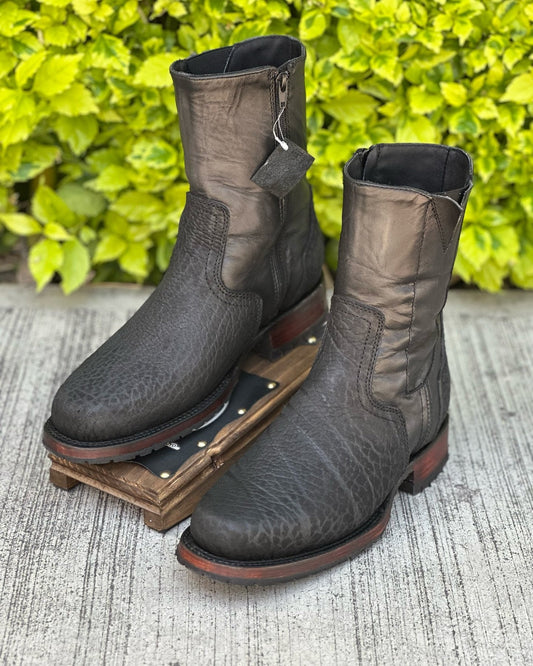 Italian Vintage Carved Cowboy Boots