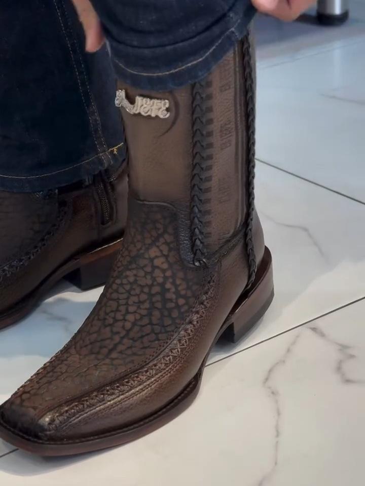 Italian Vintage Carved Cowboy Boots(Buy 2 Free Shipping✔️)