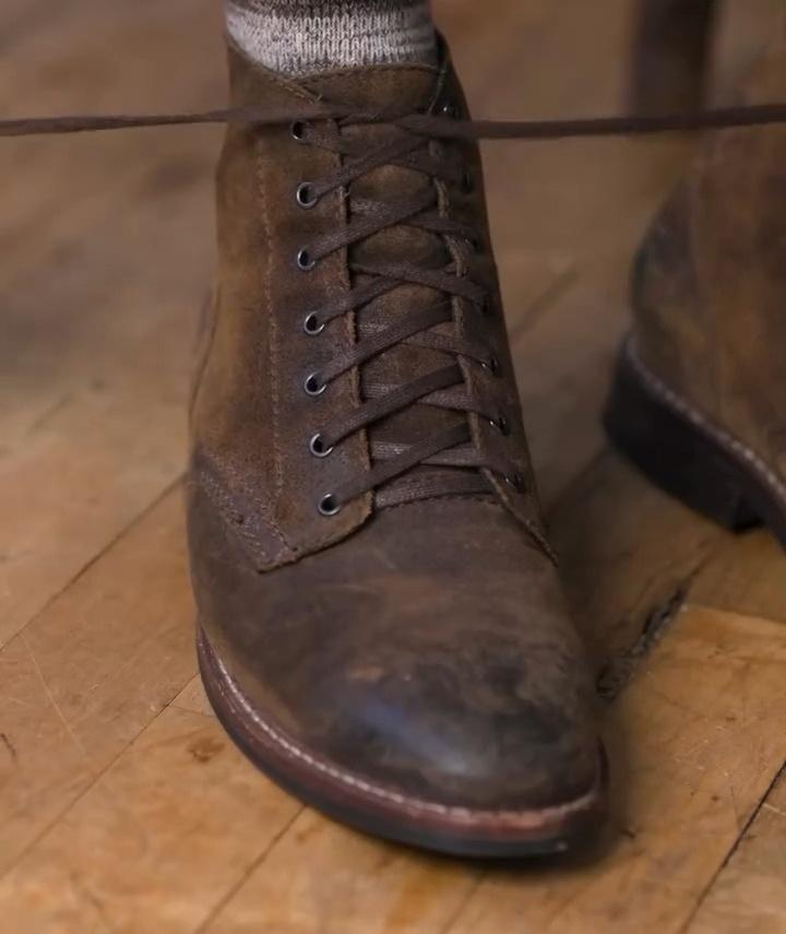 Classic Vintage Leather Martin Boots